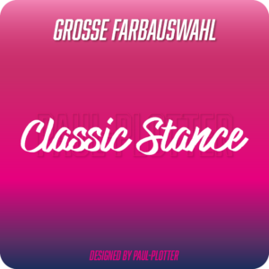 Aufkleber Classic Stance 18x3 cm Auto Tuning deep low illest Classicstance JDM DUB