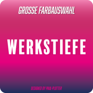 Aufkleber Werkstiefe 15x3 cm Auto Car Sticker Van Bus Bulli lower stance deep JDM