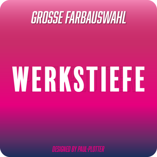 Aufkleber Werkstiefe 15x3 cm Auto Car Sticker Van Bus Bulli lower stance deep JDM