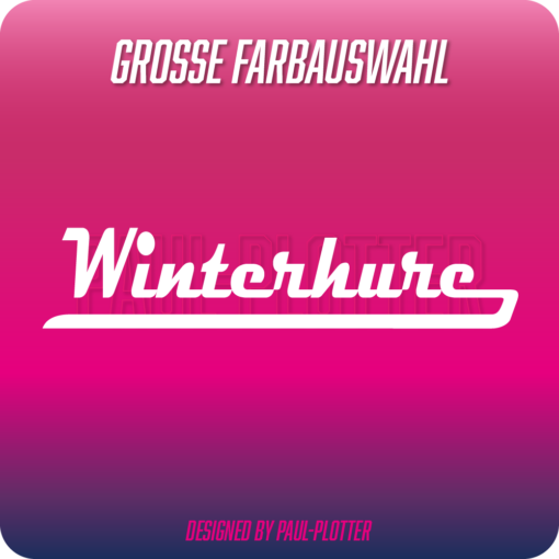 Aufkleber Winterhure 15x3,2 cm Auto Motorrad Winterbitch Sticker Bitch JDM DUB Winterauto